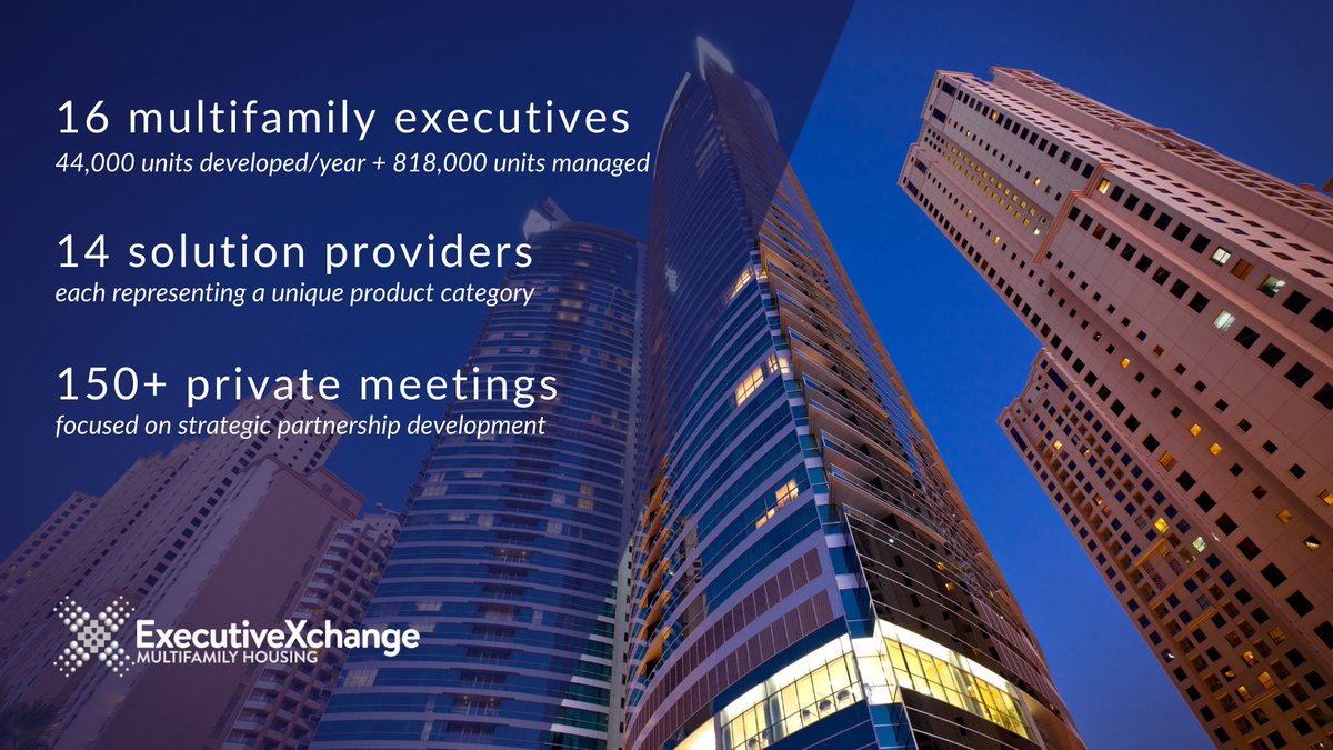 ExecutiveXchange – Multifamily Housing starts this Sunday in Cape Coral, FL! #EXMF connects top development/management firms &amp; leading solution providers for leader-to-leader meetings in a category-exclusive environment. Learn more here: lnkd.in/gtRzXrX.