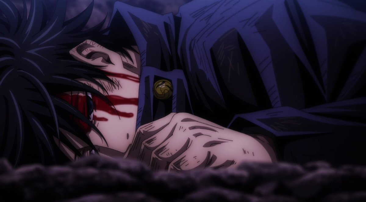 lharukii's tweet photo. Me after realizing jjk season 1 has ended 

#呪術廻戦 #JujutsuKaisen https://t.co/OLhw5BcEmE