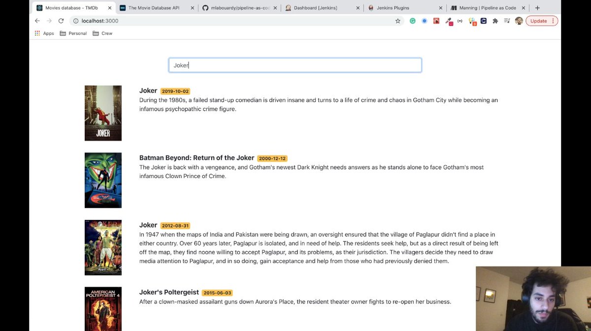 mlabouardy's tweet photo. If you have missed my session on Twitch yesterday, you can check out the complete video. I covered how to build a CI/CD for a @reactjs web application on #AWS 👉 https://t.co/qj222zGccE
@ManningBooks https://t.co/ZHYh0vSHT2