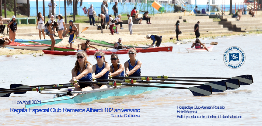 CRILitoral's tweet photo. REGATA ESPECIAL "102º ANIVERSARIO" DEL CLUB REMEROS ALBERDI

Los invitamos a participar de la Regata Especial “102 Aniversario” del CRA, que se disputará en la #RamblaCatalunya, #Rosario, el domingo 11 de abril, en el #DíaNacionaldelRemero 🚣‍♀️🚣🙌

👉 https://t.co/yyOQm6nxeC https://t.co/0MatYEDoVH