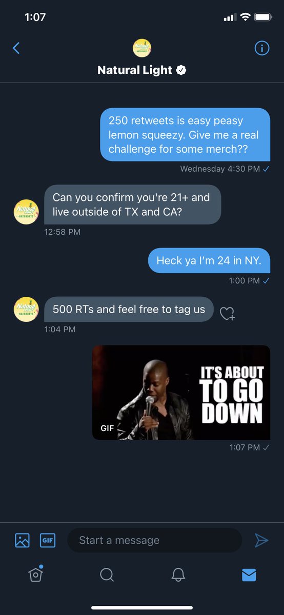 I need each and ever one of your guys help. Not only do I want to reach 500 but I want to go well beyond that. Natty Light has challenged me and im insulted that they think I can’t get 500. Lets show them up <a href="/naturallight/">Natural Light</a>