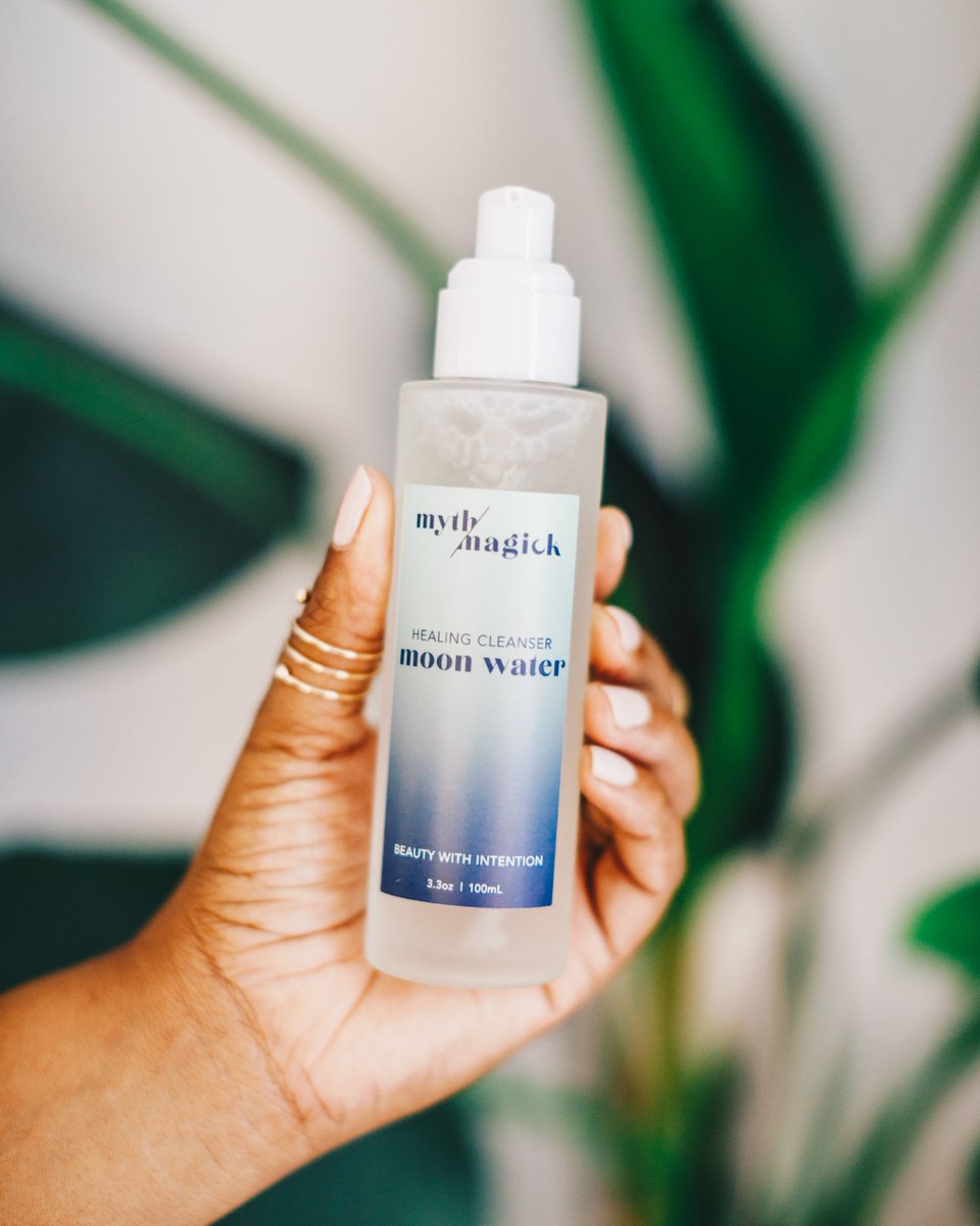 Our Moon Water Healing Cleanser is powered by hyaluronic acid. [Try saying that three times fast!]
 
Hyaluronic acid is essential to instantly plumping up fine lines and making your skin look glowy and refreshed.