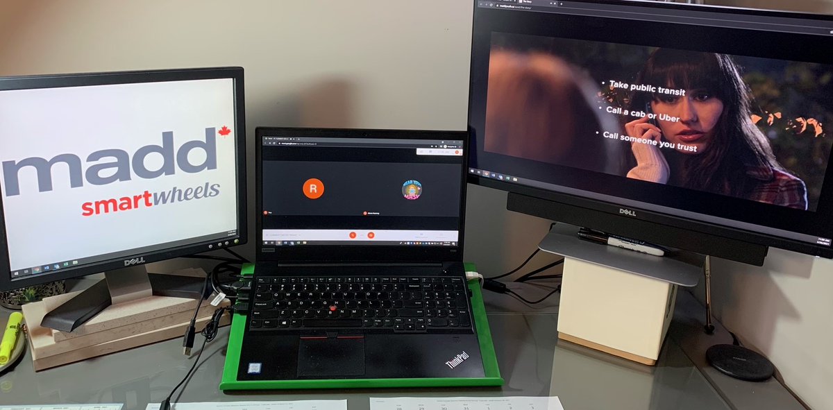 maddcanada's tweet photo. Today, #SmartWheels is being presented virtually to the students in Grades 4-6 at St. Clement Catholic School in the @TCDSB. A big thanks to @AvivaCanada for making today’s sessions possible! #SmartChoiceGeneration #TakeBackOurRoads https://t.co/Xu5v2caFIU