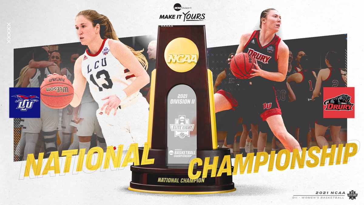 NCAADII's tweet photo. Tonight a team will be crowned the 2021 #D2WBB National Champion 🏆.

Who will it be?

Tune in tonight at 8:08 p.m. ET on CBS Sports Network.

🖥️ https://t.co/kQrhKuaYHw.
📊 https://t.co/DjbmyKzUKg.
📰 https://t.co/fsyW9BM8sN. https://t.co/4CbMQ8vK3F