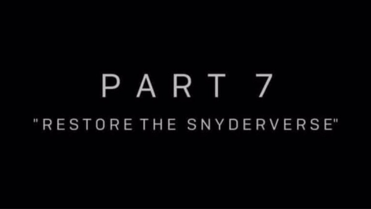See1e2's tweet photo. #RestoreTheSnyderVerse https://t.co/VM8tK4Pzc1
