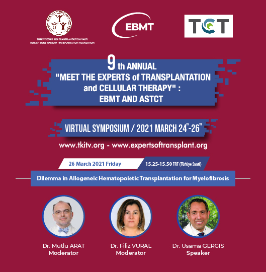 metdigital2021's tweet photo. "9th Meet The Expert of Transplantation and Cellular Therapy" 
3rd day started with the 2nd session "Dilemma in Allogenic Hematopoietic Transplaantation for Myelofibrosis"

@AratMutlu @usamagergis 

https://t.co/vsWqE6CE0c
https://t.co/I6YjkoLdbr https://t.co/xxZNW8q8O9