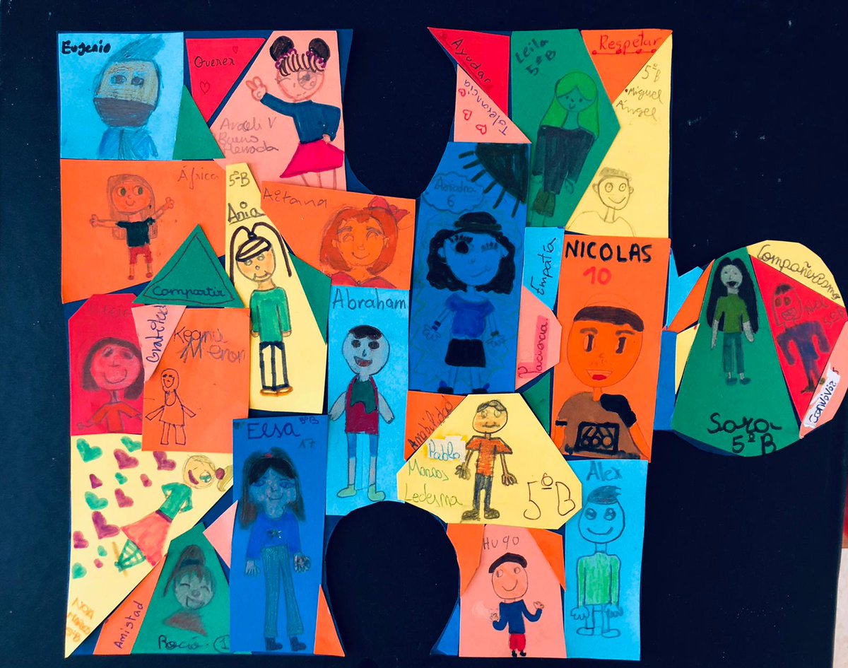 CeipJacaranda's tweet photo. En nuestras clases todos encajamos. Y ... ¿qué necesitamos para que todas las piezas tan diferentes “encajen”? Necesitamos paciencia, empatía, tolerancia, respeto, compartir, convivir y amistad. #DiaMundialAutismo #2abril #WorldAutismAwarenessDay Orgullosos de nuestro alumnado https://t.co/dSMNwvmzAS