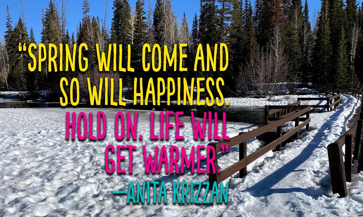 WeekendWomanWar's tweet image. This my mantra for spring after the year we’ve had. 
-
#springquotes #quotestagram #quotes #outdooradventures #outdoorquotes