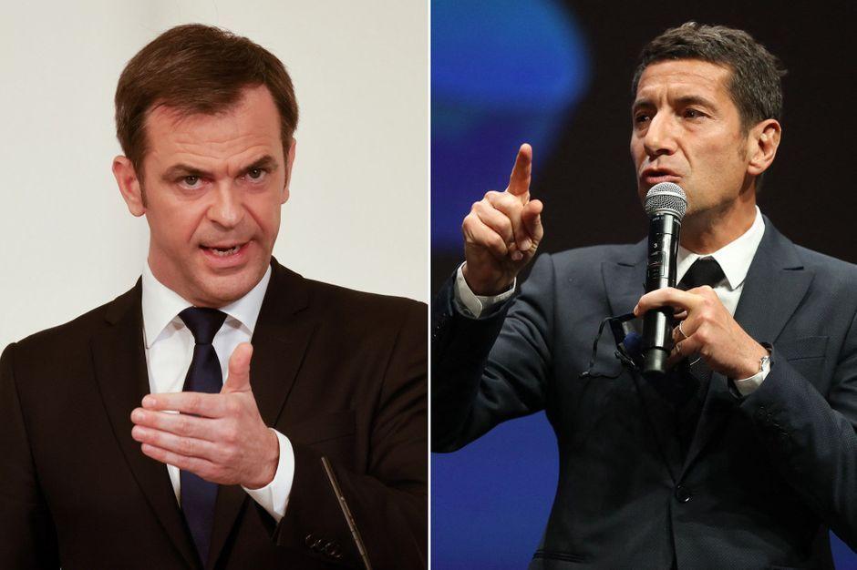 ParisMatch's tweet photo. Polémique entre le maire de Cannes et Olivier Véran autour de la vaccination https://t.co/JxRfogU81T https://t.co/5InT0YxAsm