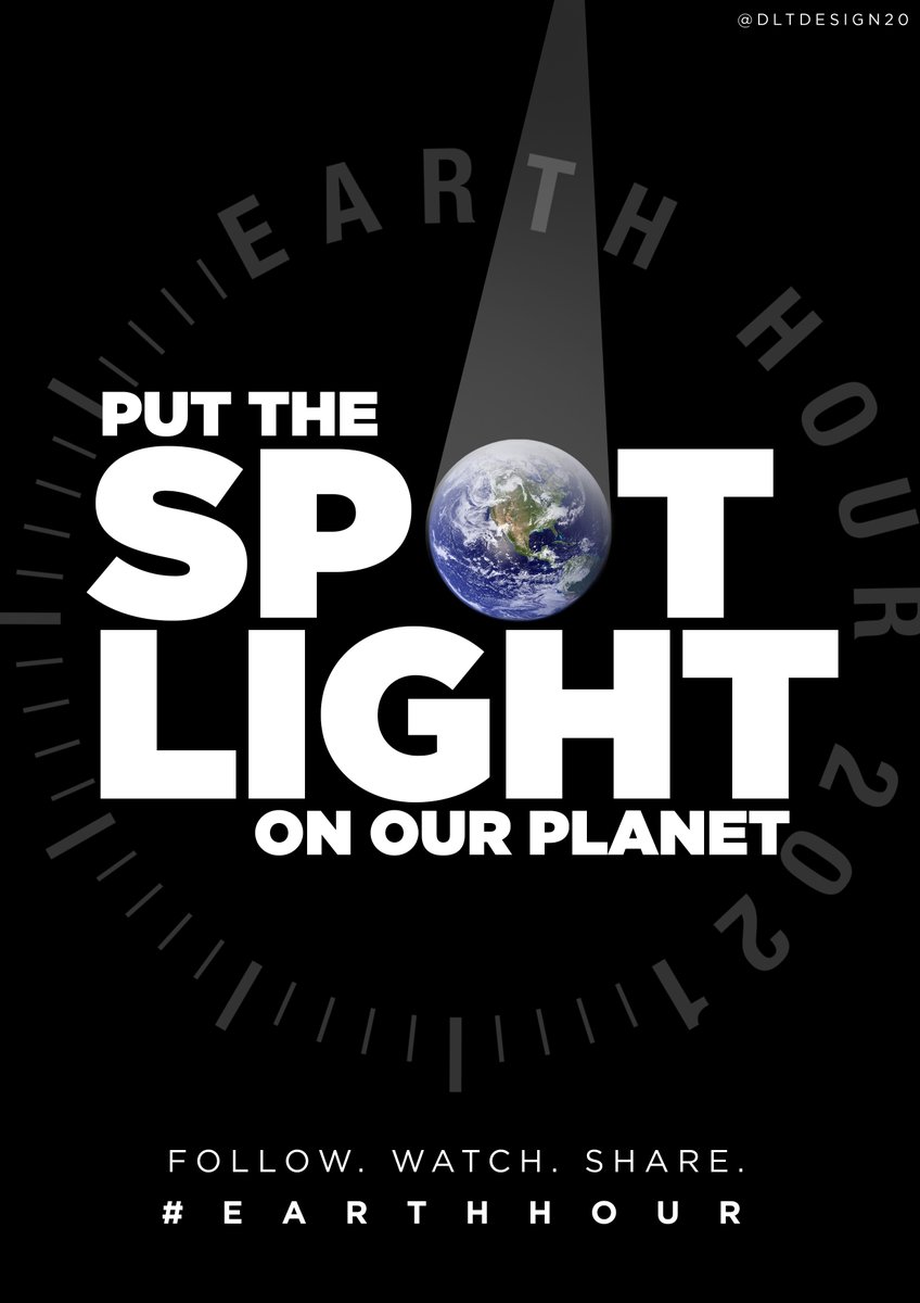 dltdesign20's tweet photo. @OneMinuteBriefs @earthhour

Get the world talking and join the #EarthHour Virtual Spotlight tomorrow, 27 March at 8:30 pm by taking one simple action: https://t.co/Ypi6WanqHc https://t.co/2vsj1BLfmC