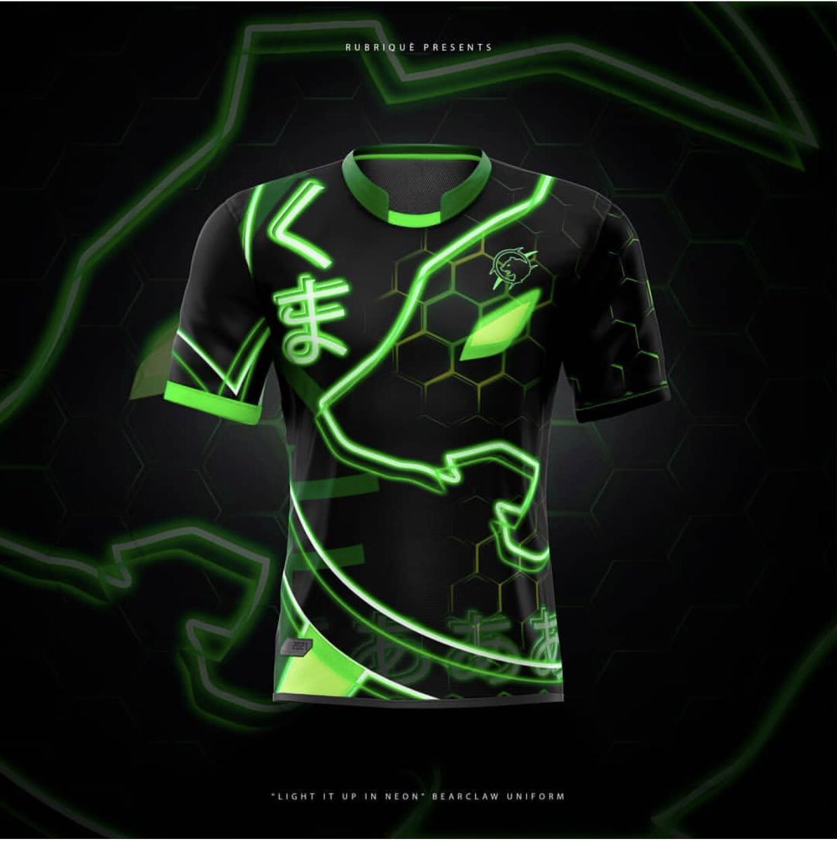 BearClaw_Esport's tweet image. First look at the new Jerseys.... did we mention we will get it glow in the dark and reflective too👀

#BCGWin