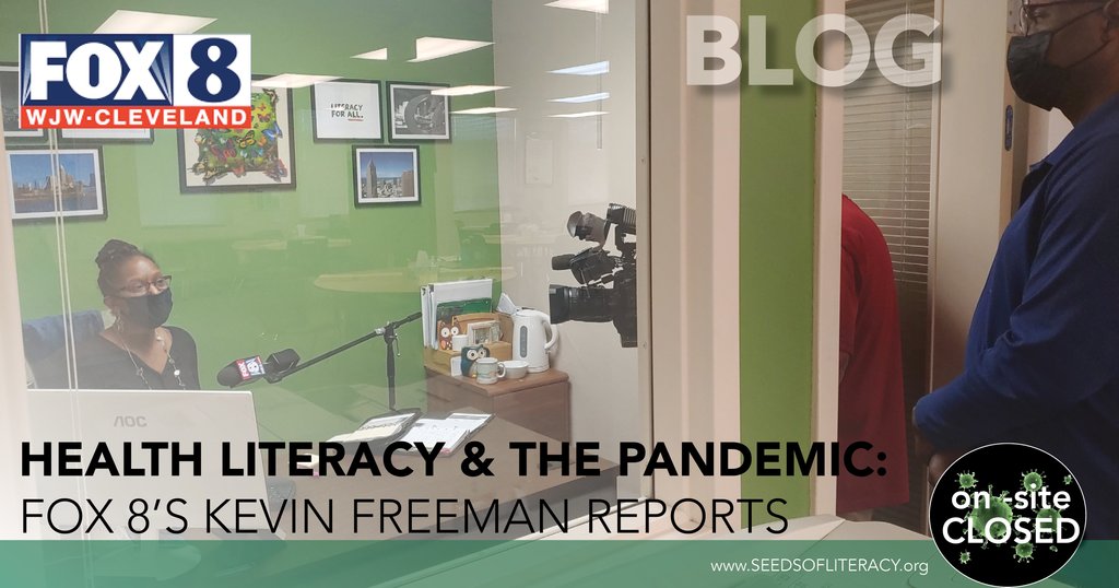 #Blog - It's been quite a week for Seeds on the news. Literacy impacts health, and our local tv stations are realizing how important it is during a pandemic. Check out our new friend Kevin Freeman's report here: buff.ly/3smPSn7

 #media # #adultliteracy #freegedtutoring