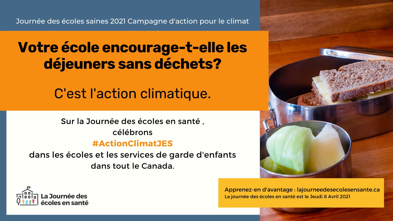 Healthy Schools Day In Canada Si Le Gaspillage Alimentaire Etait Un Pays Il Serait Le Troisieme Plus Grand Pays Emetteur De Ges Au Monde Selon Fao Votre Ecole S Attaque T Il Au