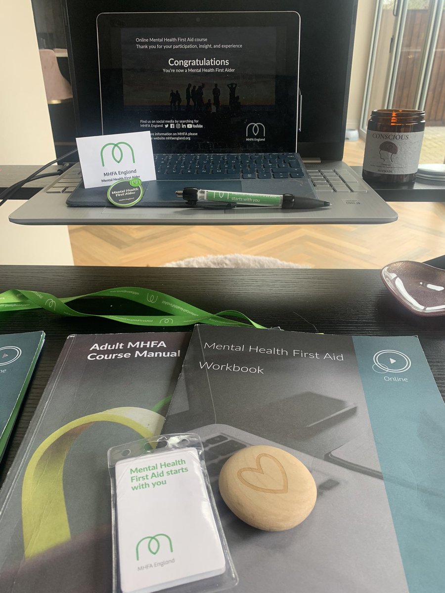 Katemoxleyeyc's tweet photo. I am delighted to tell you that we have another 17 Mental Health First Aiders in the world!
All trained to listen non judgementally, to lead with empathy and hope, all of which we really do need in abundance right now.
#mhfainstructor #MHFAEngland #mentalhealthfirstaid https://t.co/QJxAtlvwLs