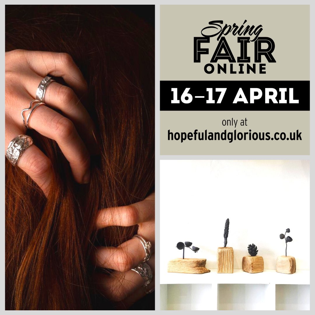 New upcoming digital craft event! 
I will be taking part in the @hopefulglorious online spring fair on the 16th & 17th April!

#springfaironline #hopefulandgloriousfair #shoponline #onlinecraftfair