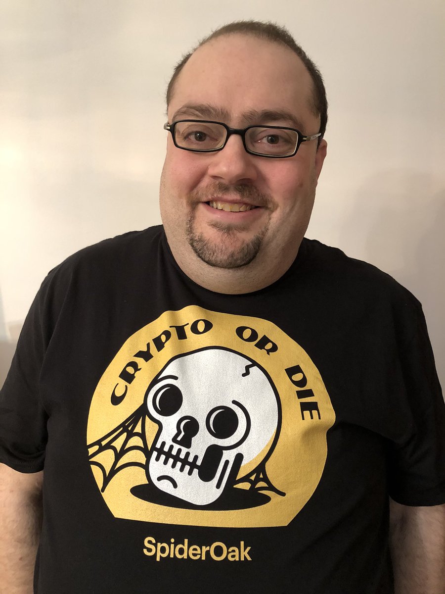 gcjordi's tweet photo. Thank you for your trust @SpiderOak! #CryptoOrDie #CrossClave #CyberSecurity https://t.co/8zeTd8dwbX