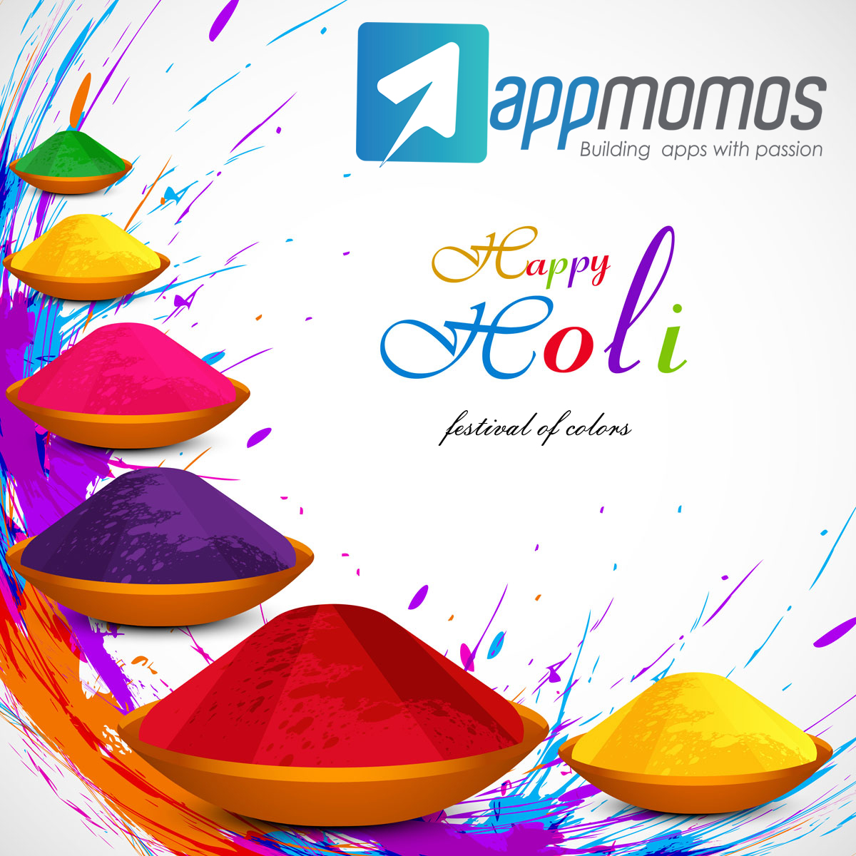 AppMomos's tweet photo. Happy Holi to All 
ಎಲ್ಲರಿಗೂ ಹೋಳಿ ಹಬ್ಬದ ಶುಭಾಶಯಗಳು
#appmomos #HappyHoli2021  #HappyHoli #Holi https://t.co/A2bGcXDOna