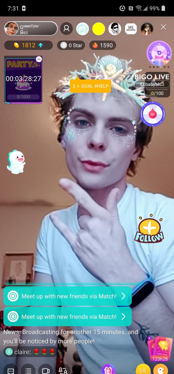 BigoDancer's tweet image. It wouldn't be a party without you #BIGOLIVE &amp;gt; #RAPTIME 2⭐⭐ME.   slink.bigovideo.tv/ffADxP bigo.tv/sid/2559767972…