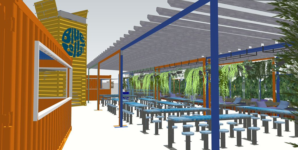 bluecollarfood's tweet photo. COMING LATE SUMMER.. Today we signed to take over the Hosier Street Market. As part of this, we’ll be submitting plans for BLUE COLLAR CORNER - our first permanent site, featuring 1 bar, 2 floors &amp; 4 kitchens - a huge beer garden in the Summer &amp; fully enclosed in the Winter 1/3 https://t.co/c2CvqrMxCY