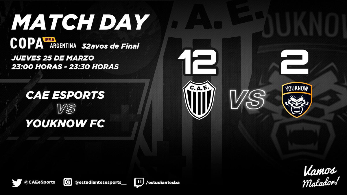 Buen día Matadores◽️⚫️😎