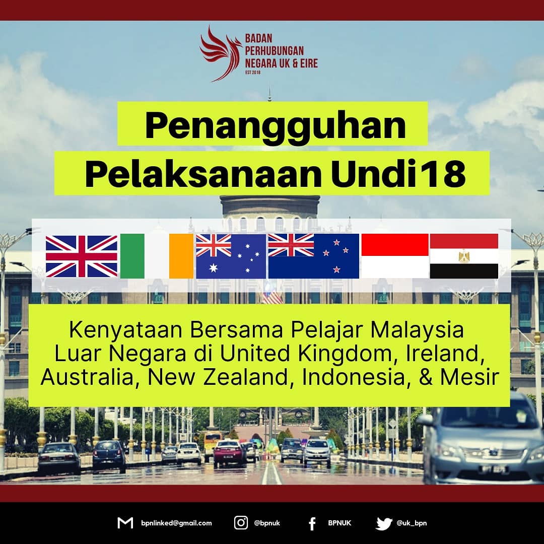 uk_bpn's tweet photo. [KENYATAAN BERSAMA BERKENAAN PENANGGUHAN PELAKSANAAN UNDI18] https://t.co/ySHCnE2xVE
