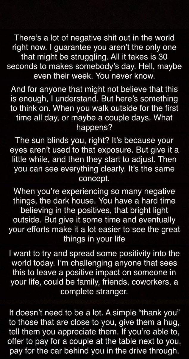 victor_roper's tweet photo. Please take a minute to read this. Thank you, and have a beautiful day. https://t.co/5ykIvpVYKr