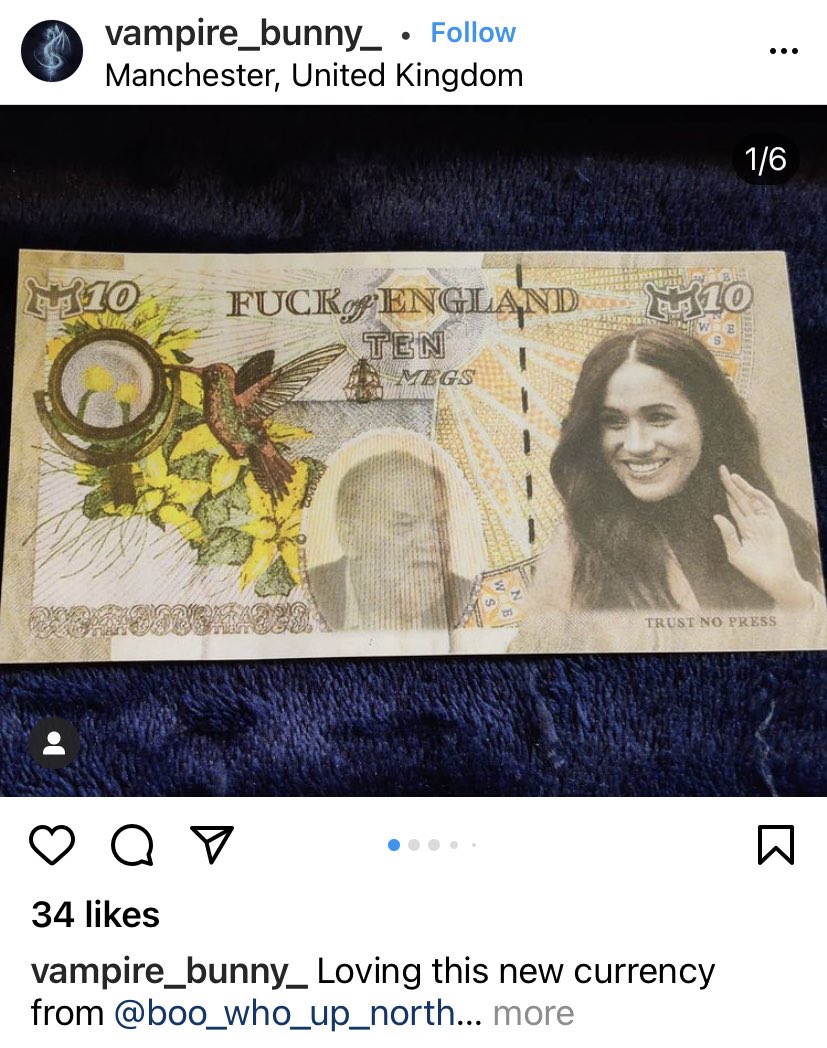 jozzzaphen's tweet image. Hmmmmm #HarryandMeghan #PrincessDiana #TenPoundNote #Currency 🙄🤔👸🏻🤴💶💷