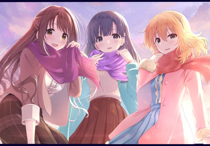 White againの3人 
