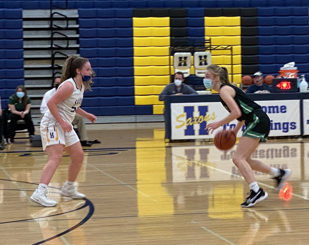 OlivetSports's tweet photo. The Olivet girls’ 🏀 squad will be in search of its first district championship in 10 years when it takes on Pennfield tonight at 7:00 PM at Hastings HS. Limited tickets are available to the public on https://t.co/u3jThKJW4c after 12:00 noon today... https://t.co/5aCJ1ozIMP