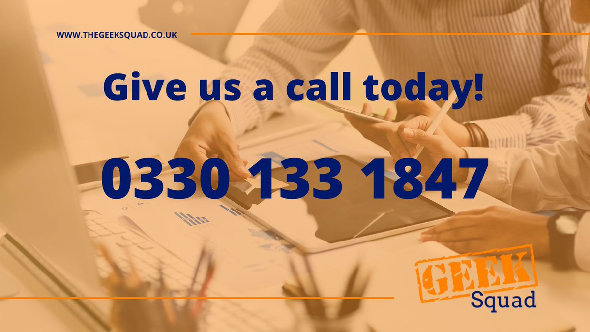 So many business' spend time looking for the most relevant suppliers and find most of their time is spent outsourcing. We are The Geek Squad. We have specialists in multiple industries ready to help your business📲🎉

Get in touch: thegeeksquad.co.uk