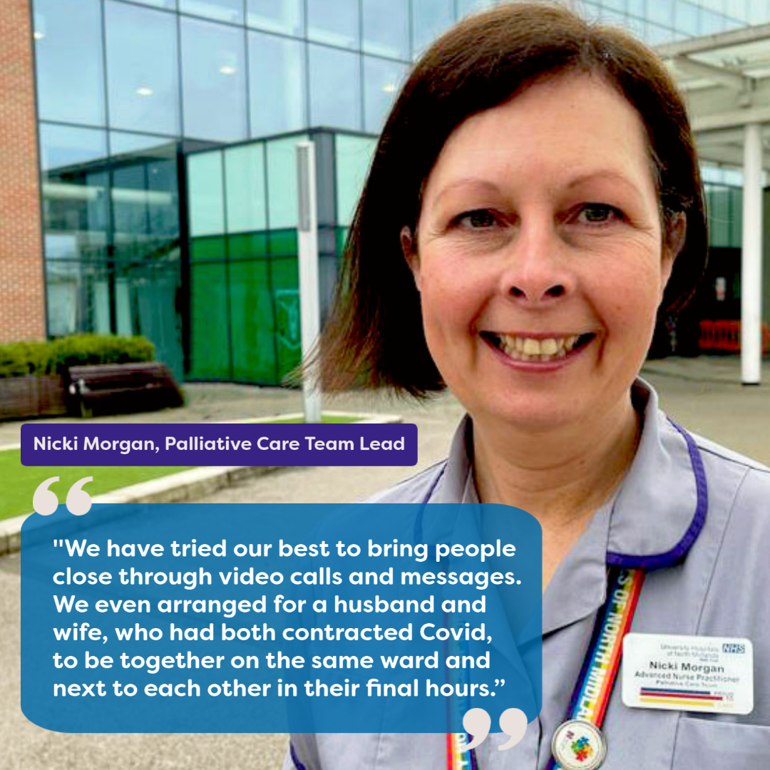 #OneYearOne | This week marks one year since the first lockdown in the UK in the battle against Covid-19. 

What has it been like for the hospital’s palliative care team during the Covid-19 pandemic? Find out more here 👉 uhnm.nhs.uk/latest-uhnm-ne…