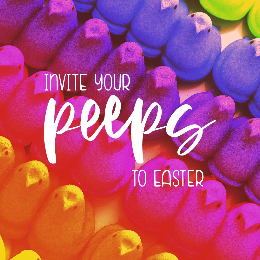 PrairieRidge's tweet photo. We will worship onsite and online on Easter weekend. Invite family and friends to join you on our Easter information page. If you plan to worship onsite, reserve a row that fits your peeps soon. Space is limited. https://t.co/O6vAB8OvRd https://t.co/wju8JWpjuz