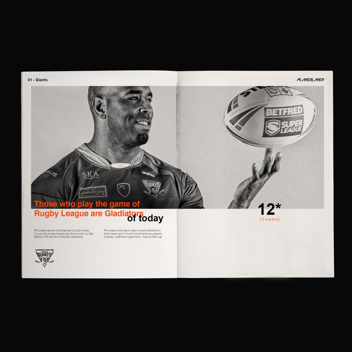 PlayerLayer's tweet photo. Talent + Preparation + Hope + Dreams +
 
BELONG.
 
** @SuperLeague LAUNCHING **

Belong @Giantsrl 

#superleague #rugbyleague #openingday #giants #playerlayer #sport #belong https://t.co/elave2meul