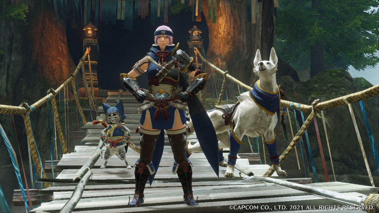 I spent way too long taking this picture 😅 #MonsterHunterRise https://t.co/MFXio94vrs