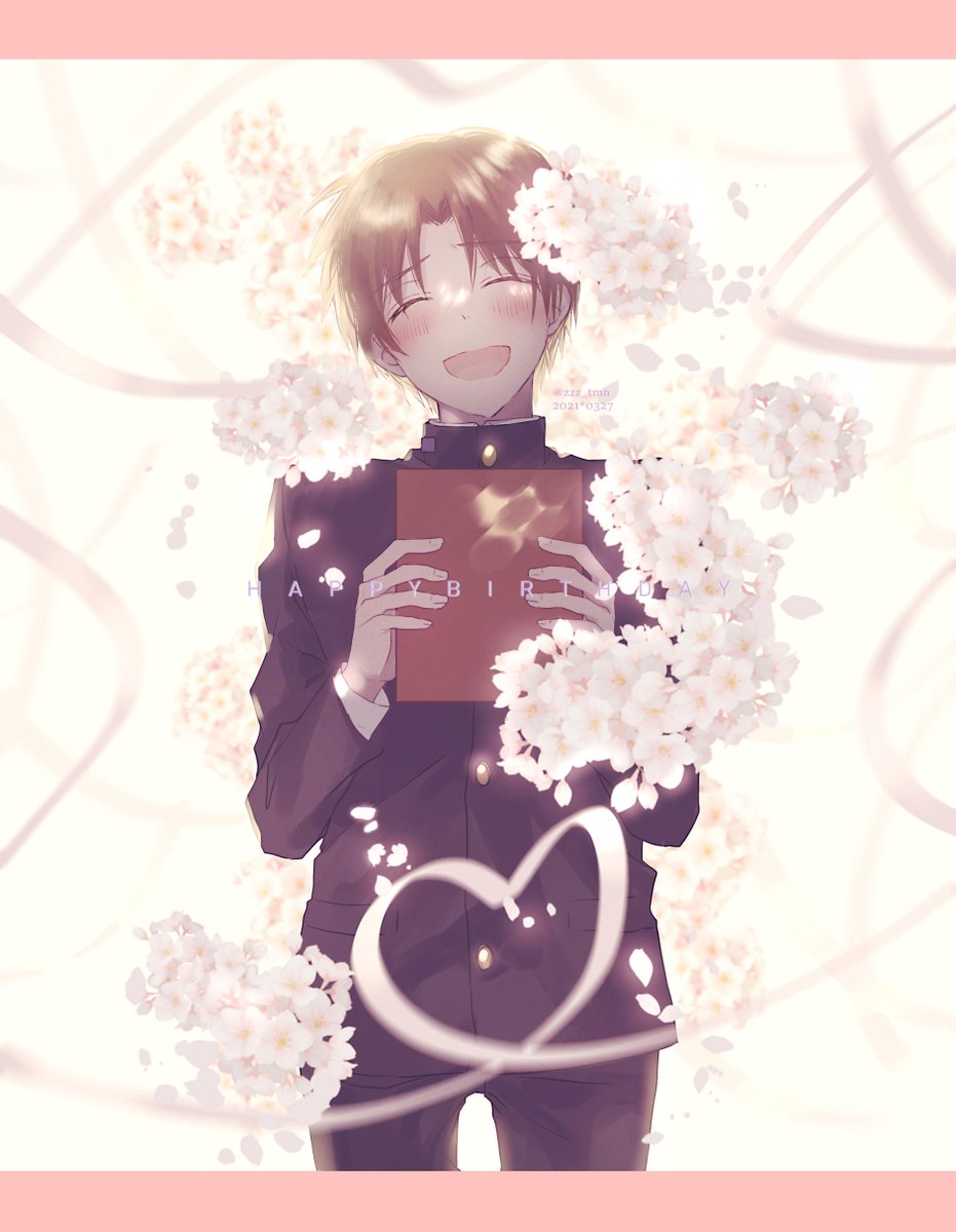 zzz_tmn's tweet photo. 🌸🌸お誕生日、おめでとう！！🌸🌸 https://t.co/qZs0oTBuj9