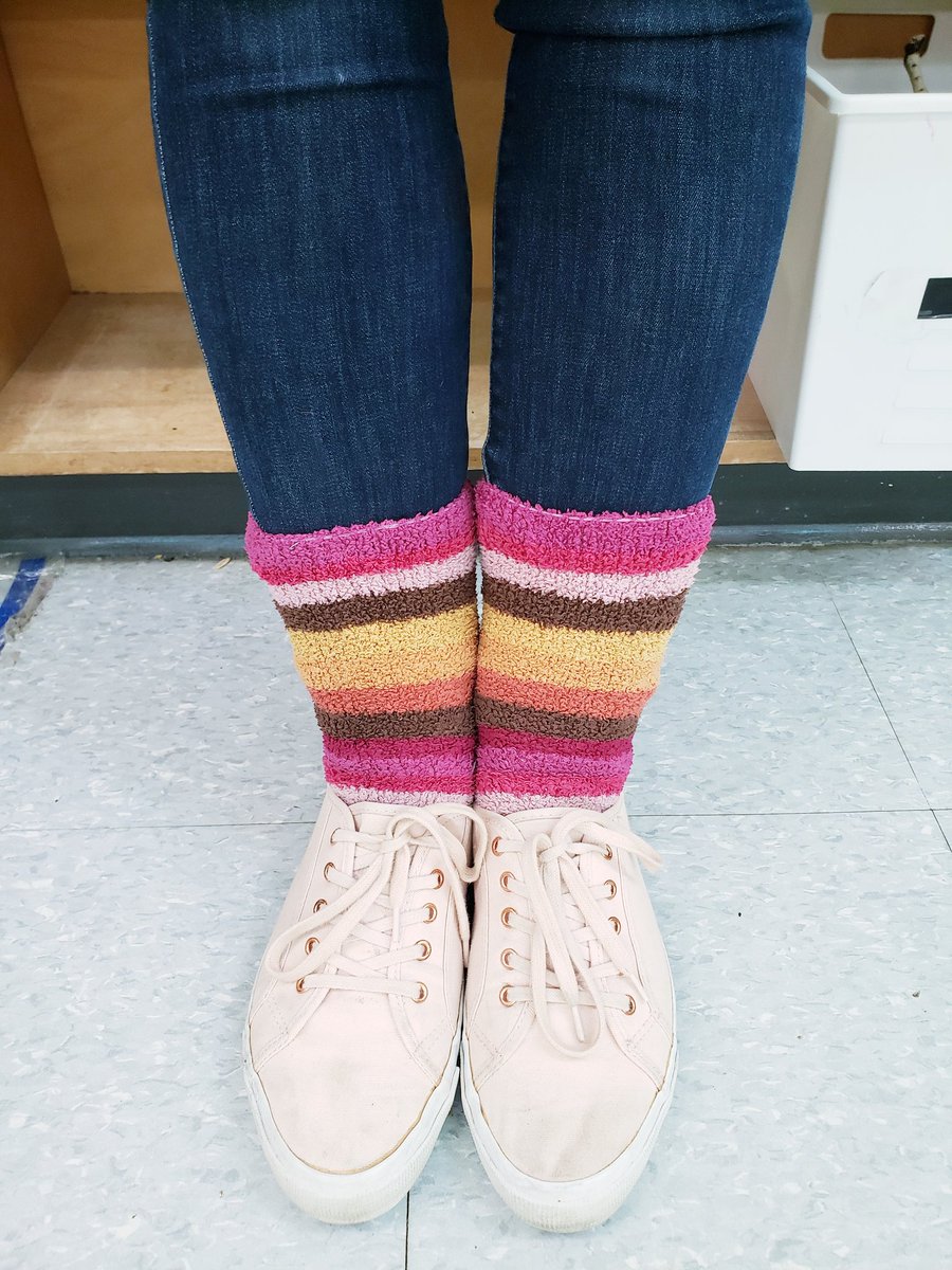 We're rocking our socks at <a href="/alcdsb_cart/">St. Carthagh Catholic School</a> today! #rockyoursocks #DownSyndromeAwareness