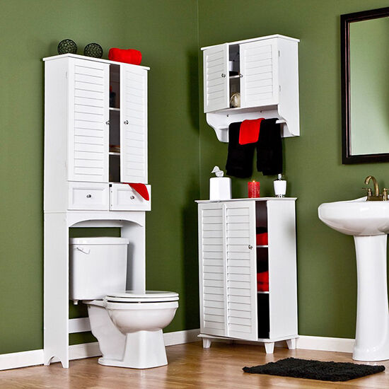 Corner bathroom cabinets can offer effective space-saving storage which can be simply occupying the smaller angled spaces in your bathrooms. And if you are considering adding one, try to take a look at these set of collection of corner cabinets: bit.ly/38GqrVx