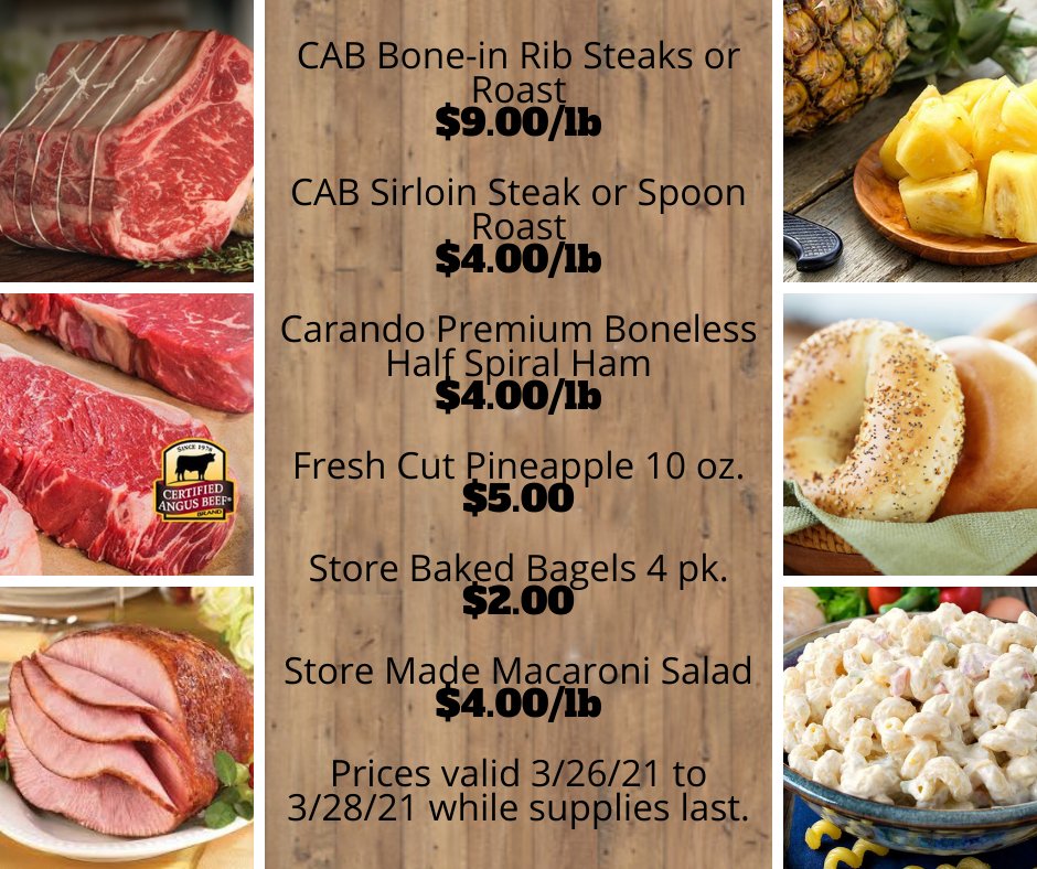 AdamsMarkets's tweet photo. We have all of the #Meats! So many #Protein options on sale this weekend.  What's your favorite way to prepare one of these?
#YouLiftBro https://t.co/aRVVhOQhRc
