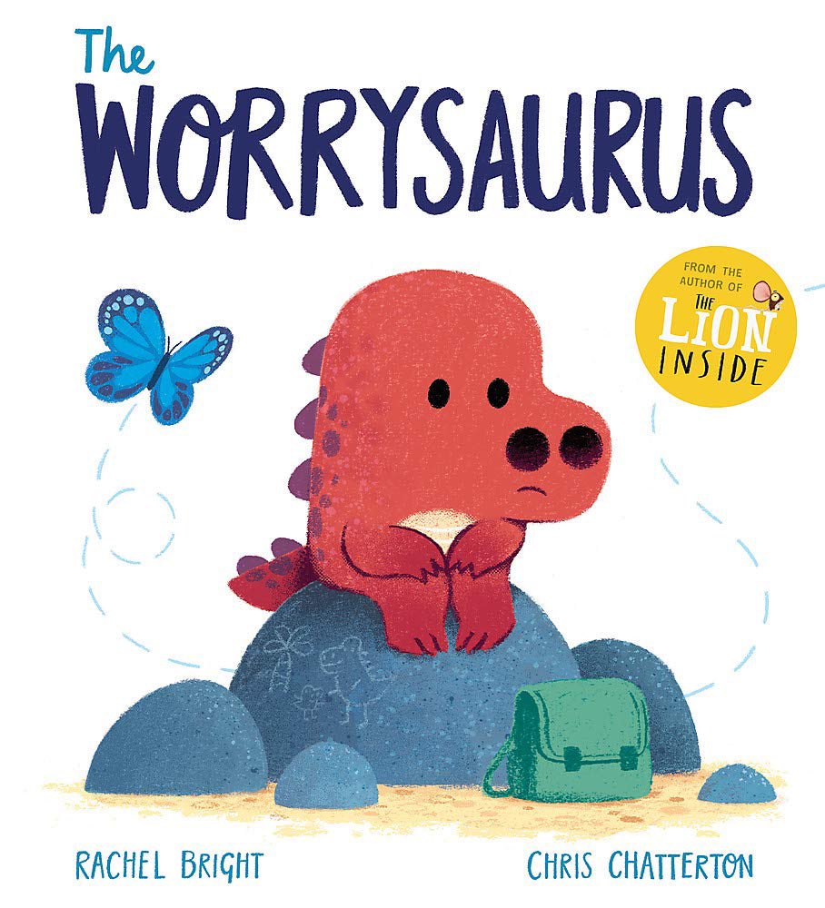 MrsErikaStfr's tweet photo. This week we learnt about the feeling of ‘worry’ 😩 First, we read #TheWorrysaurus by #rachelbright. Then we spoke about our worries with a partner and then used paint 🎨 and markers to make our very own Worrysaurus in the shape of our hand! What do you think? #stfrancisps https://t.co/gvjy7hnPdY