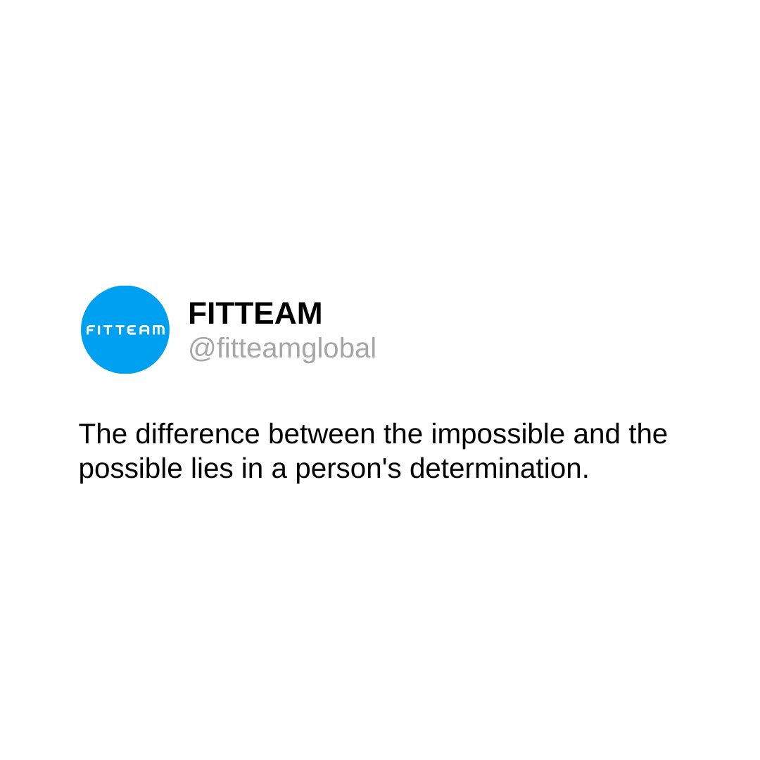 fitteamglobal's tweet photo. So true 🙌

Do you agree?

#fitteam #fitteamglobal https://t.co/ga5qGgI2cN