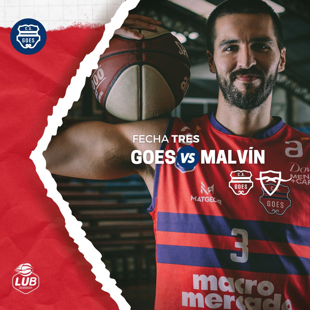 clubgoesoficial's tweet photo. #LUB #FechaTres
Goes 🆚 @ClubMalvin
📆 Sábado 27 de Marzo
🕓 12.15 hs
🏟️ Club Bigua
🎥 @VTVuruguay
¡Vamos por la primera del campeonato!
#TranquiloElGoes https://t.co/Orz6gotOJP