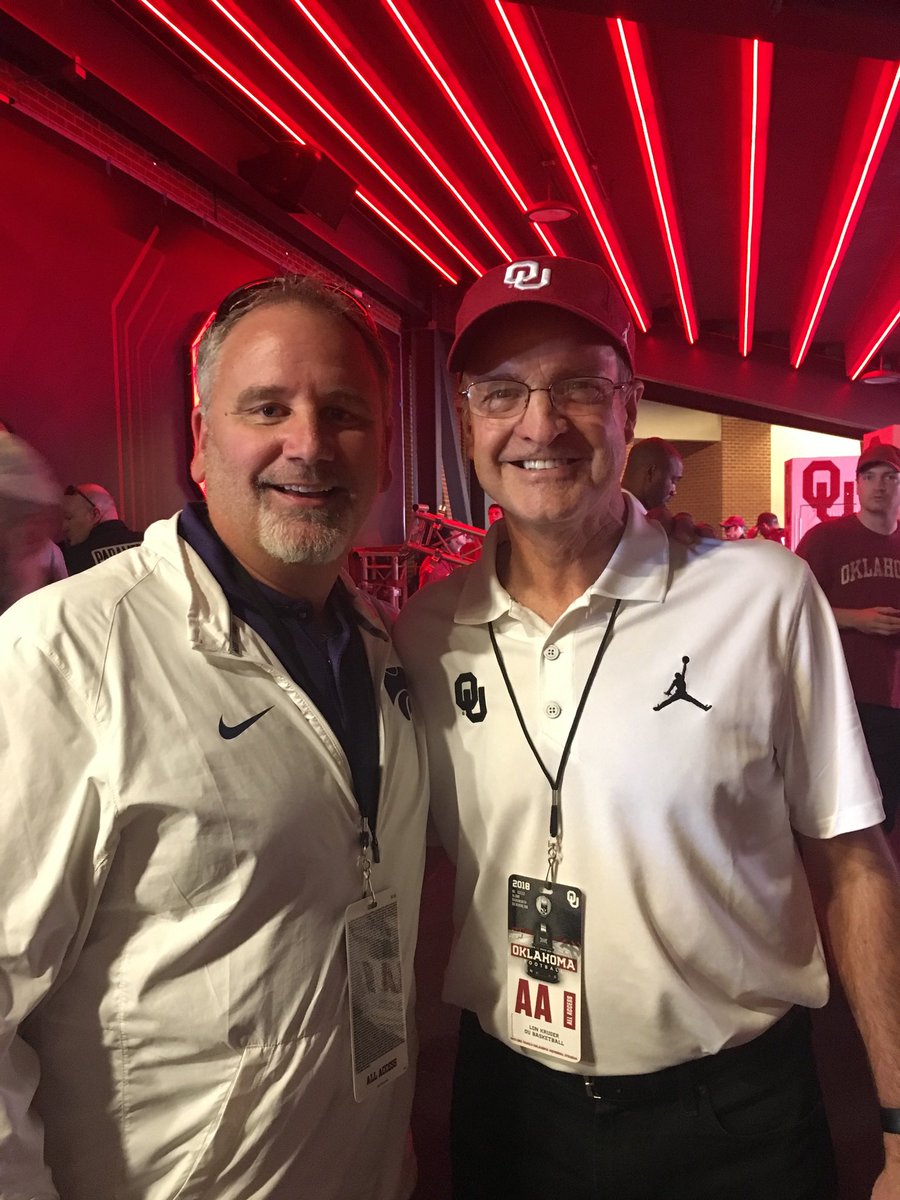 Congrats on your retirement Coach Kruger. You were always willing to take a picture with my family and friends. You will be missed. #greatcoach #betterman. <a href="/JeffBollig/">Jeff Bollig</a> <a href="/LikeUm64/">Mike Leikam</a>