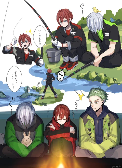 バルキャン楽しかった～!!
リドルくんがお魚釣りしてるところがみたい
うたたねも可愛すぎた… 