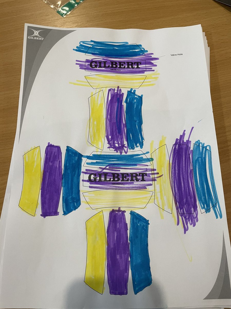 QCPSSport's tweet photo. Round 2 of entries! @GilbertNetball #gilbertballdesigns https://t.co/gNimW5Gl2B