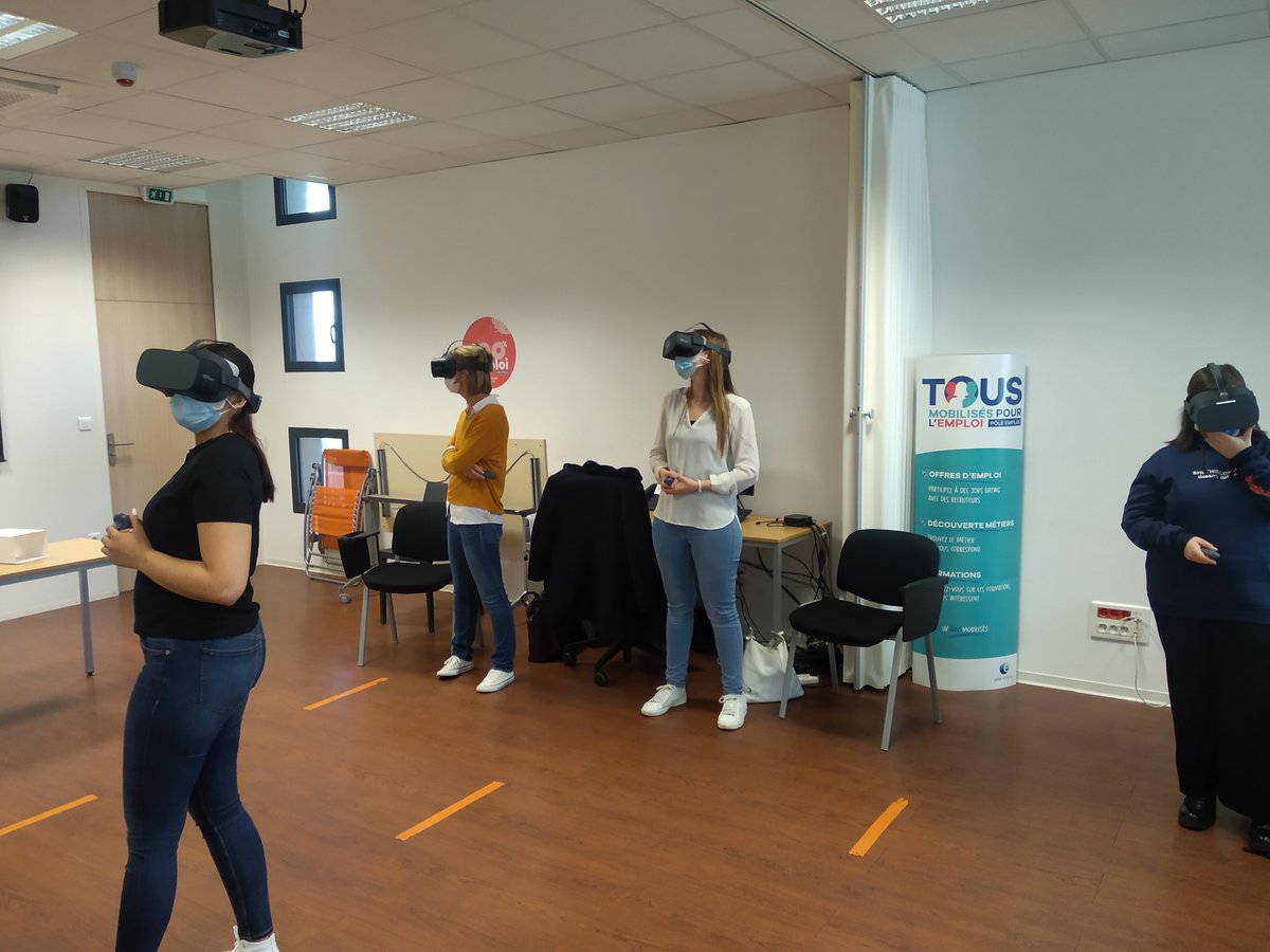 Pole Emploi Bouches Du Rhone On Twitter Quinzaine Pour L Emploi Des Jeunes Ateliers Sur La Decouverte Des Metiers Du Btp Et De La Sante Grace A Des Casques De Realite Virtuelle A L Agence Pole