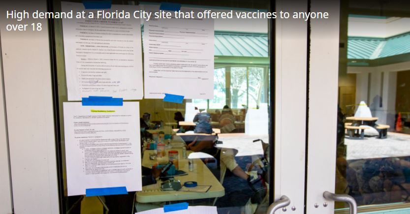 USCArnoldSchool's tweet photo. “The health inequities we’re seeing are being exacerbated by healthcare officials not realizing that the differences count." ~Epidemiologist @DrMJBrown to the @MiamiHerald on why it's essential to collect/share ⬆️ #data on vaccination availability/uptake➡️ https://t.co/UIYzyh6GGw https://t.co/MzZE5w2lyI
