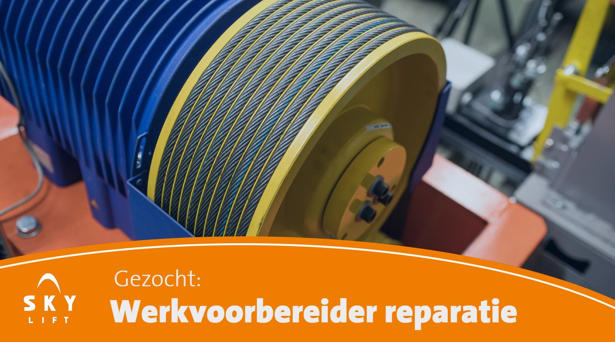 Voor onze afdeling reparatie zijn wij op zoek naar een werkvoorbereider. In deze functie ondersteun je onze reparatiemonteurs in het veld, vanuit ons hoofdkantoor in Barneveld.

Iets voor jou? Dan komen we graag met je in contact!

skylift.nl/vacatures/werk…

#vacature #techniek