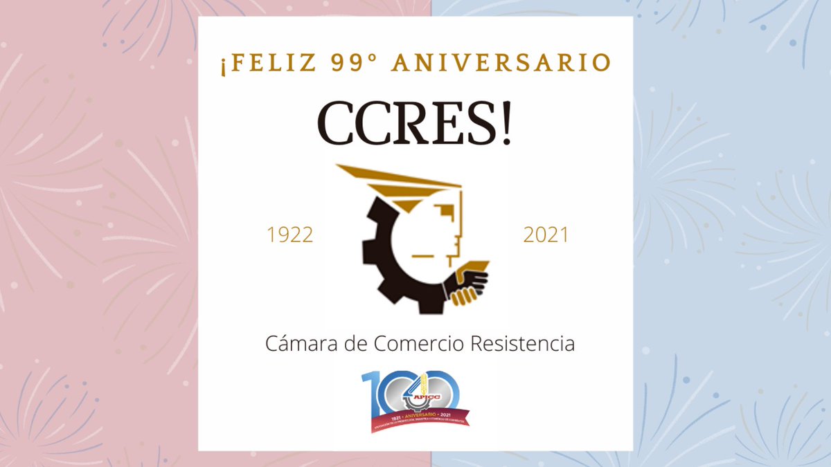 Twit_Apicc's tweet photo. El día de hoy la @CamaraRcia Resistencia está celebrando el 99º Aniversario de su Fundación. Desde Apicc saludamos todas las personas que la integran: a su Pte. Martín Giménez, al Consejo Directivo y a todo el Equipo de trabajo.
#ccres #comercio #resistencia #aniversario https://t.co/9IUtTqQx5B