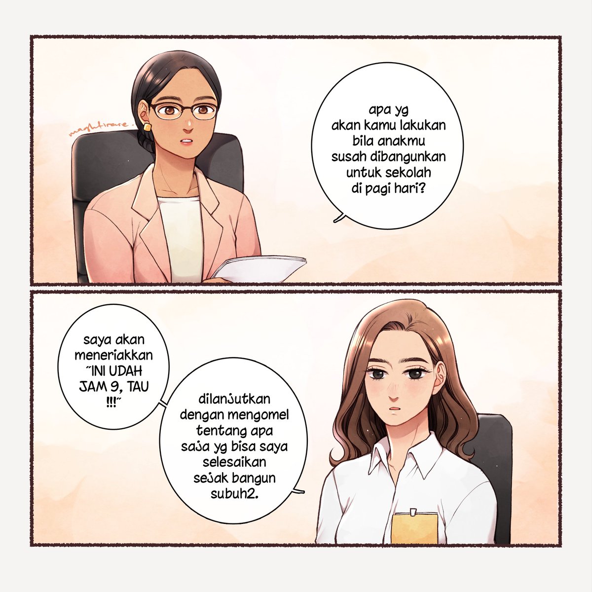 maghfirare's tweet photo. Tabiat mayoritas ibu di asia (1/2) #loveyoumother #magfcomic #archive2020 https://t.co/ozOgdjSM1z