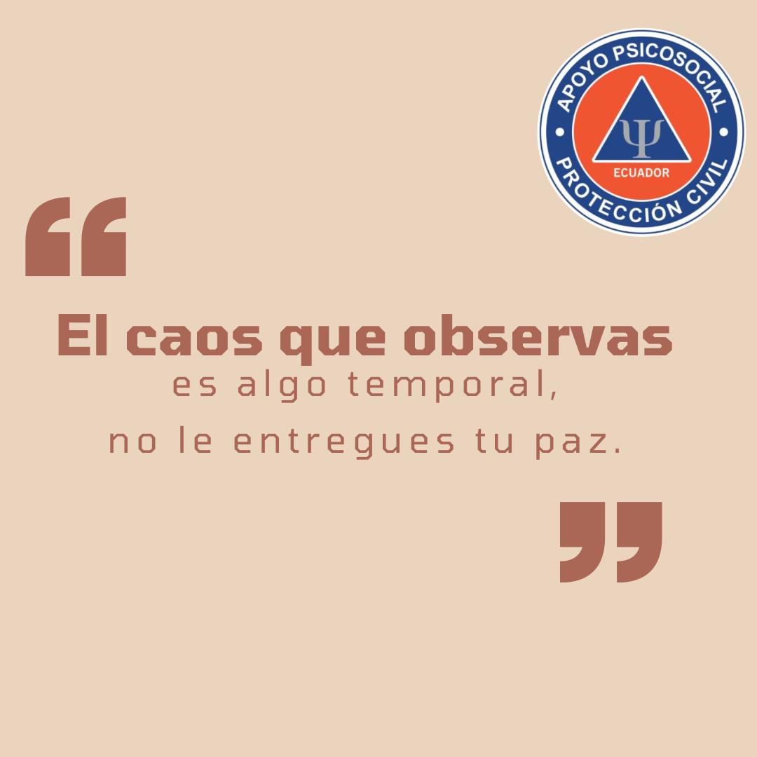 CivilEcuador's tweet photo. Un aporte de la Brigada  Apoyo Psicosocial Voluntariado Protección Civil SNGRE. #proteccióncivilecuador #SoyVoluntario https://t.co/1shOtuxSaj